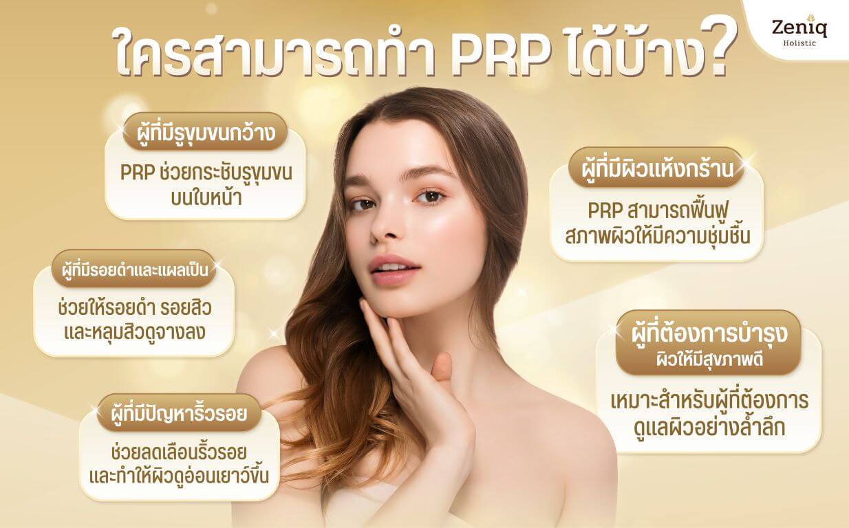 ใครสามารถทำ PRP ได้บ้าง