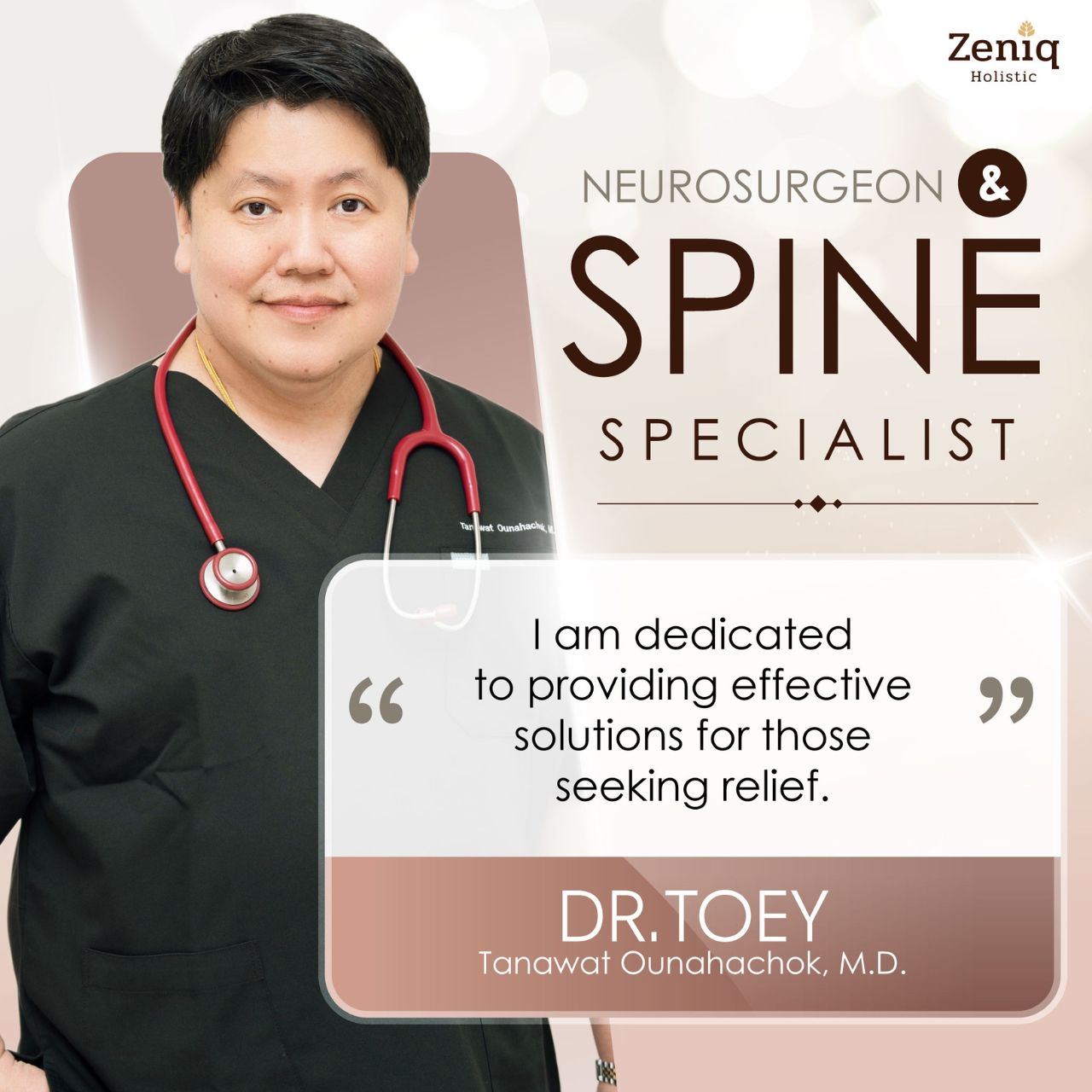 dr toey spine specialist