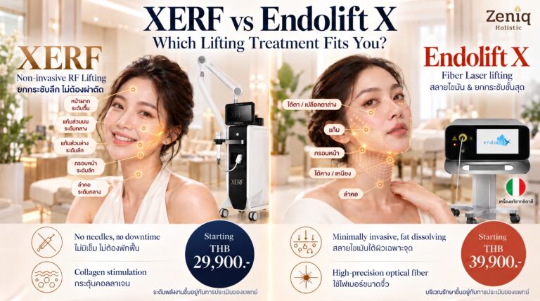 XERF vs Endolift X ต่างกันอย่างไร เลือกแบบไหนดี